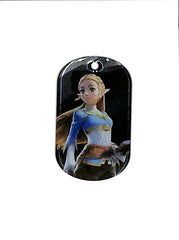 Legend of Zelda Dog Tag - 14 Breath of the Wild Princess Zelda Enterplay 2017 Dog Tag (Princess Zelda) - Cherden's Doujinshi Shop - 1