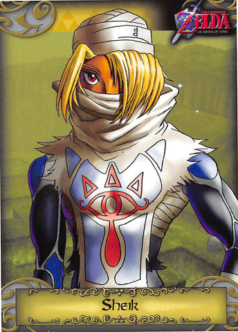 Legend of Zelda Trading Card - 4 Sheik (Ocarina of Time) (Sheik) - Cherden's Doujinshi Shop - 1