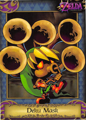 Legend of Zelda Trading Card - 28 Deku Mask (Majora's Mask) (Deku Mask) - Cherden's Doujinshi Shop - 1