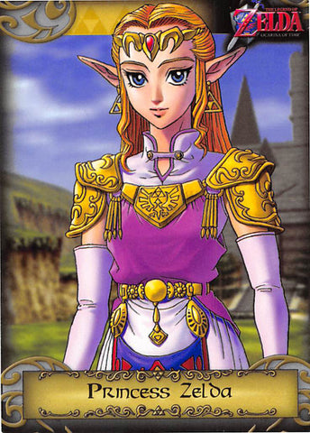 Legend of Zelda Trading Card - 2 Princess Zelda (Ocarina of Time) (Princess Zelda) - Cherden's Doujinshi Shop - 1