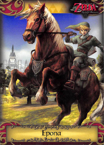 Legend of Zelda Trading Card - 41 Epona (Twilight Princess) (Epona) - Cherden's Doujinshi Shop - 1