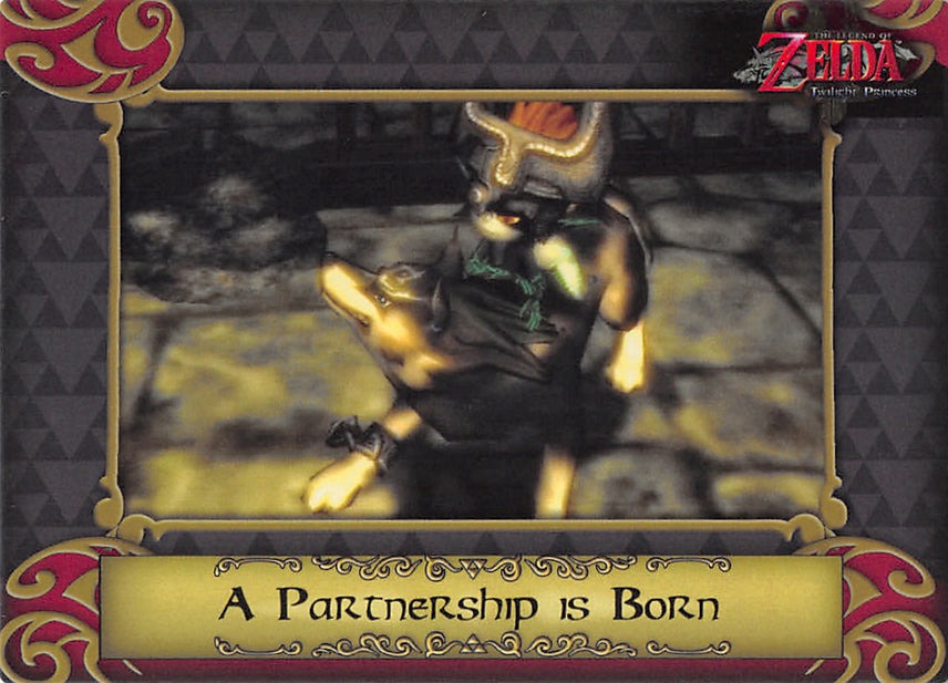 Legend of Zelda Trading Card - 52 Normal Enterplay A Partnership is Born (Twilight Princess) (Midna) - Cherden's Doujinshi Shop - 1