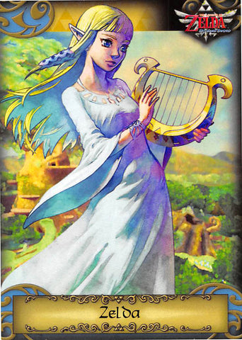 Legend of Zelda Trading Card - 56 Zelda (Skyward Sword) (Princess Zelda) - Cherden's Doujinshi Shop - 1