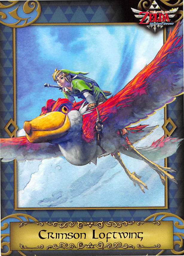 Legend of Zelda Trading Card - 64 Crimson Loftwing (Skyward Sword) (Crimson Loftwing) - Cherden's Doujinshi Shop - 1