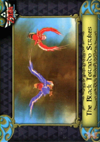 Legend of Zelda Trading Card - 70 The Black Tornado Strikes (Skyward Sword) (The Black Tornado) - Cherden's Doujinshi Shop - 1