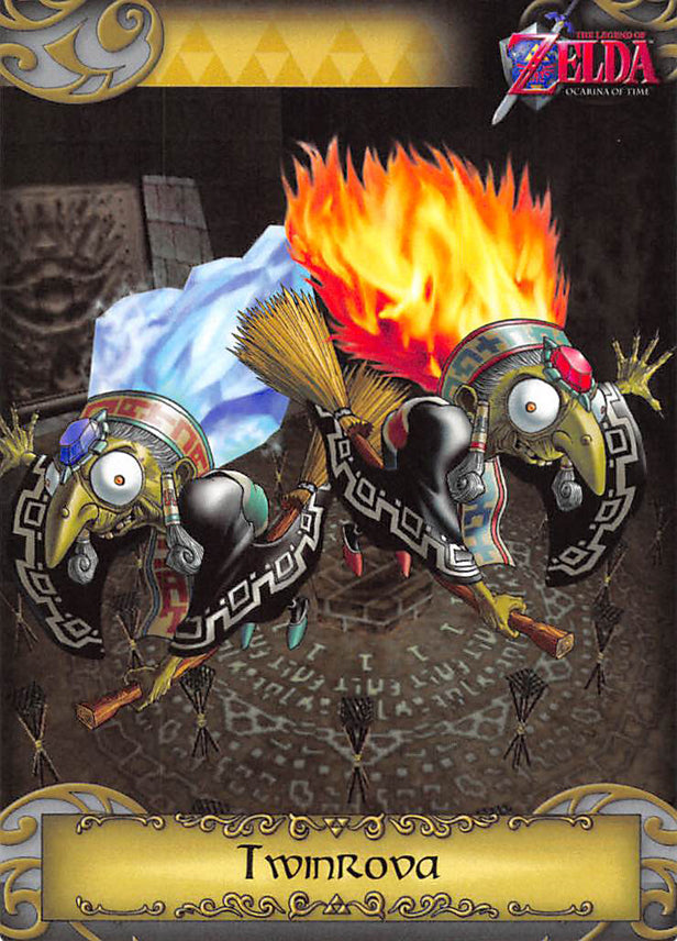 Legend of Zelda Trading Card - 7 Twinrova (Ocarina of Time) (Twinrova) - Cherden's Doujinshi Shop - 1