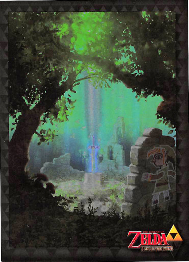 Legend of Zelda Trading Card - 86 FOIL A Link Between Worlds (The Master Sword) - Cherden's Doujinshi Shop - 1