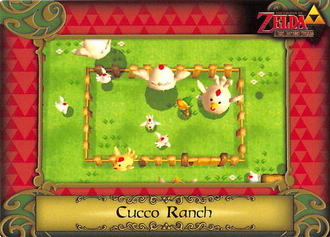 Legend of Zelda Trading Card - 87 Cucco Ranch (A Link Between Worlds) (Cucoos) - Cherden's Doujinshi Shop - 1