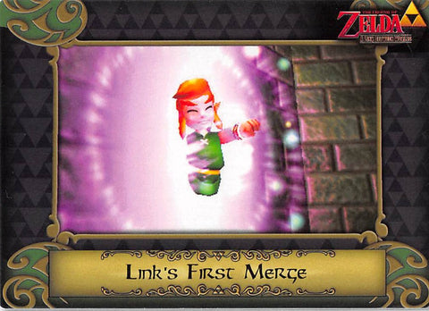 Legend of Zelda Trading Card - 89 Enterplay Link's First Merge (A Link Between Worlds) (Link (Legend of Zelda)) - Cherden's Doujinshi Shop - 1