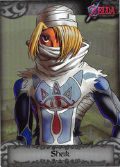 Legend of Zelda Trading Card - 91 Parallel Silver FOIL Sheik (Ocarina of Time) (Sheik) - Cherden's Doujinshi Shop - 1