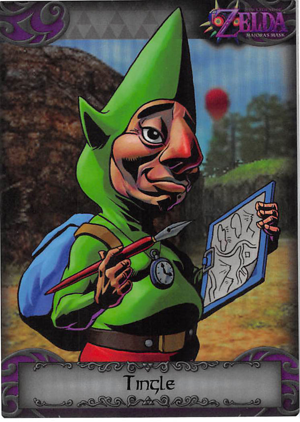Legend of Zelda Trading Card - 96 Parallel Silver FOIL Tingle (Majora's Mask) (Tingle) - Cherden's Doujinshi Shop - 1
