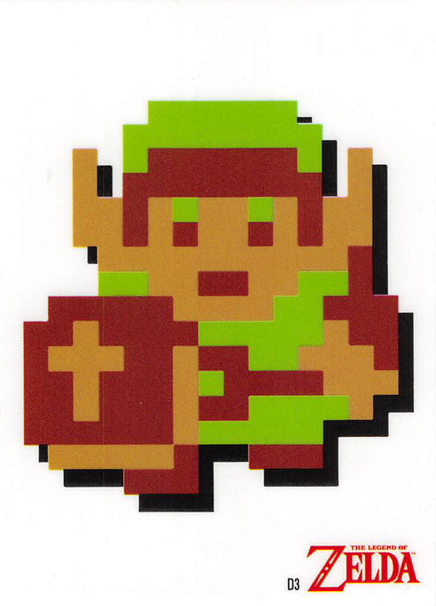 Legend of Zelda Sticker - Decal D3 Link (Link) - Cherden's Doujinshi Shop - 1