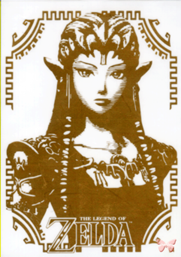 Legend of Zelda Sticker - Decal D4 Zelda (Zelda) - Cherden's Doujinshi Shop - 1