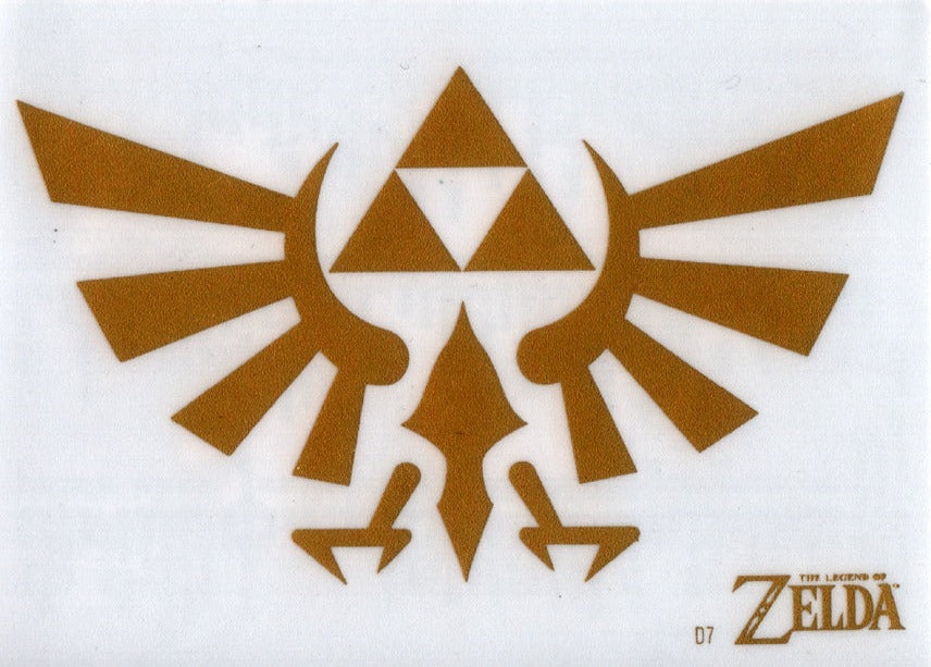 Legend of Zelda Sticker - Decal D7 Hyrule Crest (Hyrule Crest) - Cherden's Doujinshi Shop - 1