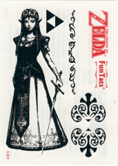 Legend of Zelda Tattoo - FunTats Tattoo 5 of 9 Princess Zelda (Princess Zelda) - Cherden's Doujinshi Shop - 1