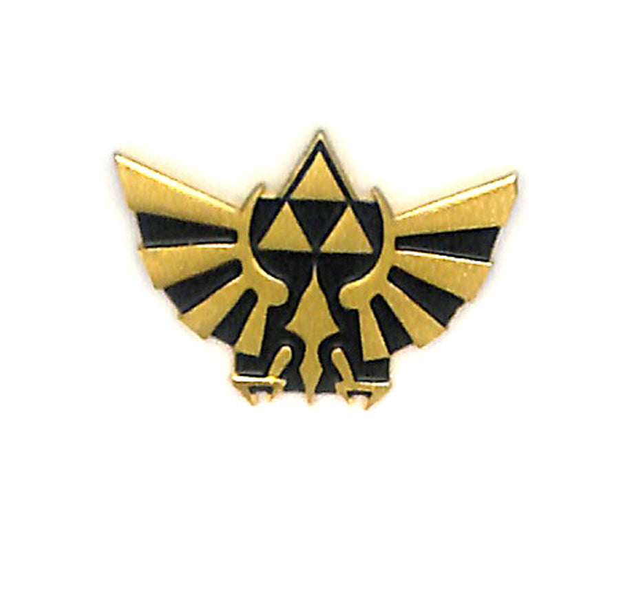 Legend of Zelda Pin - Hylian Crest Enterplay 2016 Fun Box Exclusive Pin (Hylian Crest) - Cherden's Doujinshi Shop - 1