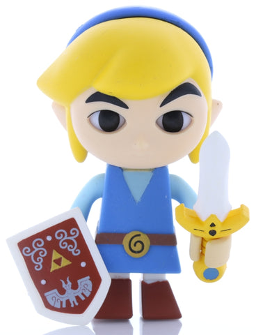 Legend of Zelda Figurine - TOMY 2018 Four Swords Adventures Blue Link Mini Gashapon Figure Expression C (Link (Legend of Zelda)) - Cherden's Doujinshi Shop - 1