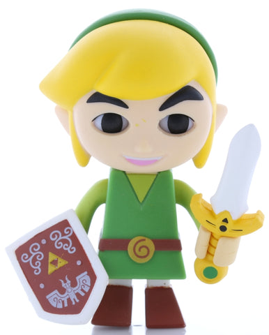 Legend of Zelda Figurine - TOMY 2018 Four Swords Adventures Green Link Mini Gashapon Figure Expression A (Link (Legend of Zelda)) - Cherden's Doujinshi Shop - 1