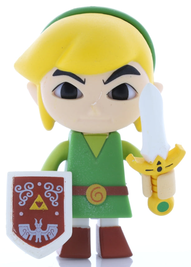 Legend of Zelda Figurine - TOMY 2018 Four Swords Adventures Green Link Mini Gashapon Figure Expression B (Link (Legend of Zelda)) - Cherden's Doujinshi Shop - 1