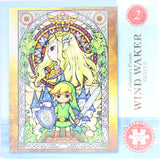 Legend of Zelda Puzzle - USAopoly Gamestop Exclusive Collector's Puzzle 2 Wind Waker Series (Princess Zelda) - Cherden's Doujinshi Shop - 1