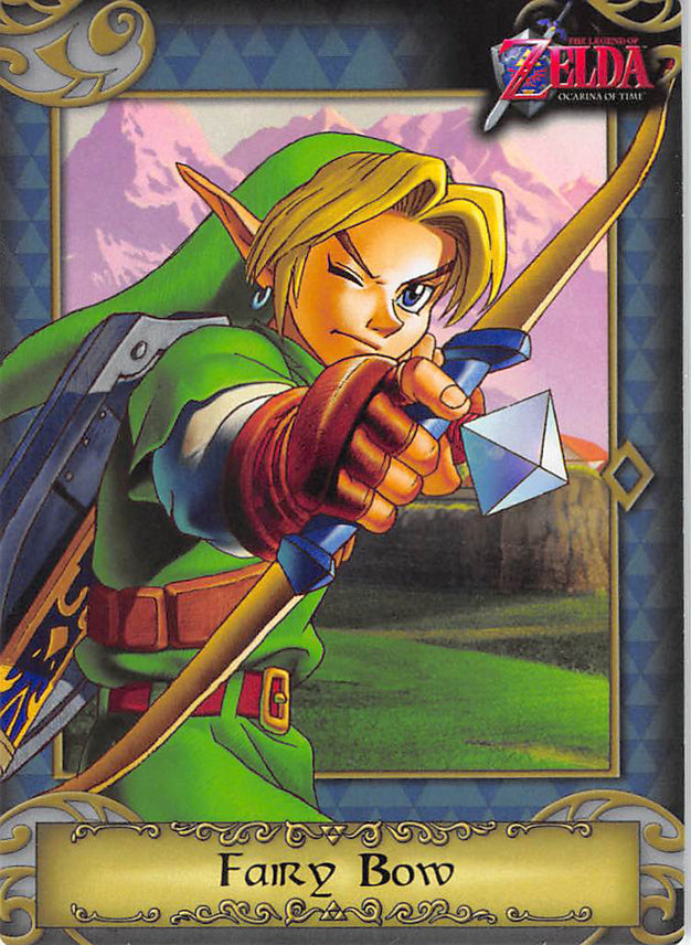 Legend of Zelda Trading Card - 11 Normal Enterplay Fairy Bow (Ocarina of Time) (Fairy Bow) - Cherden's Doujinshi Shop - 1